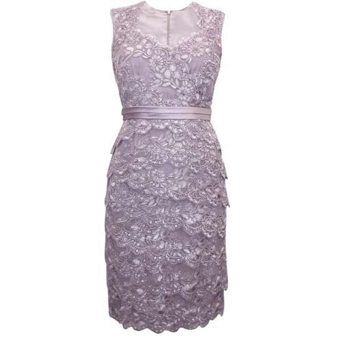 Jacques Vert Lace Tiered Shift Dress Lavender Konga Online