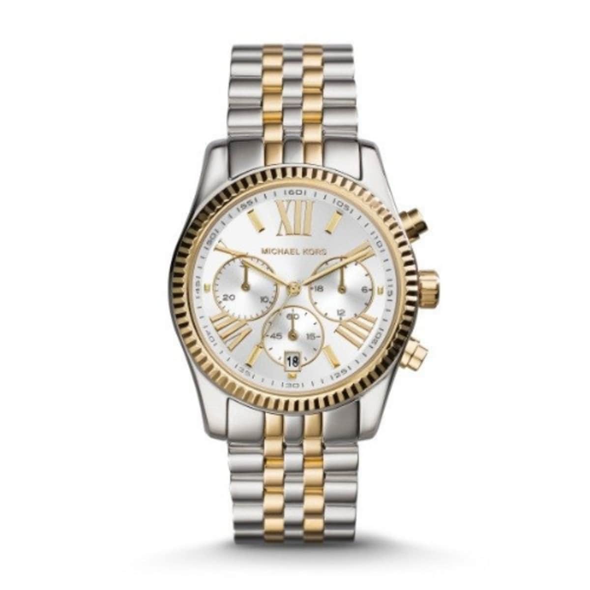 Michael kors lexington chronograph watch discount