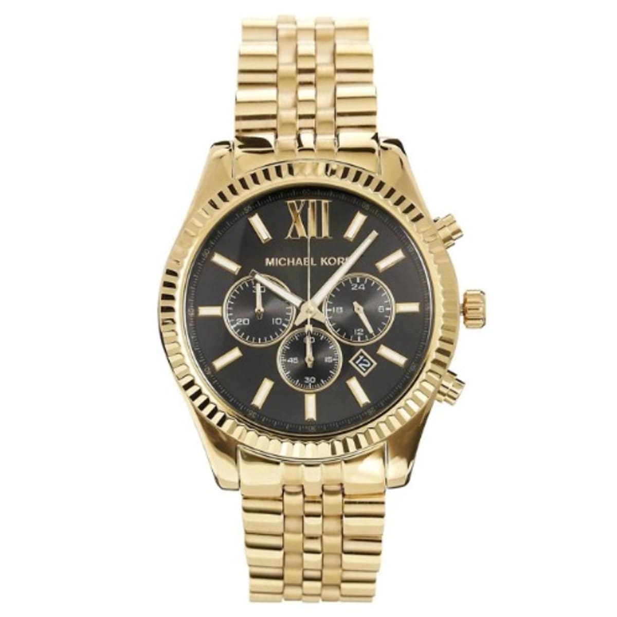 Michael Kors Lexington Chronograph Watch MK8286 Gold Konga