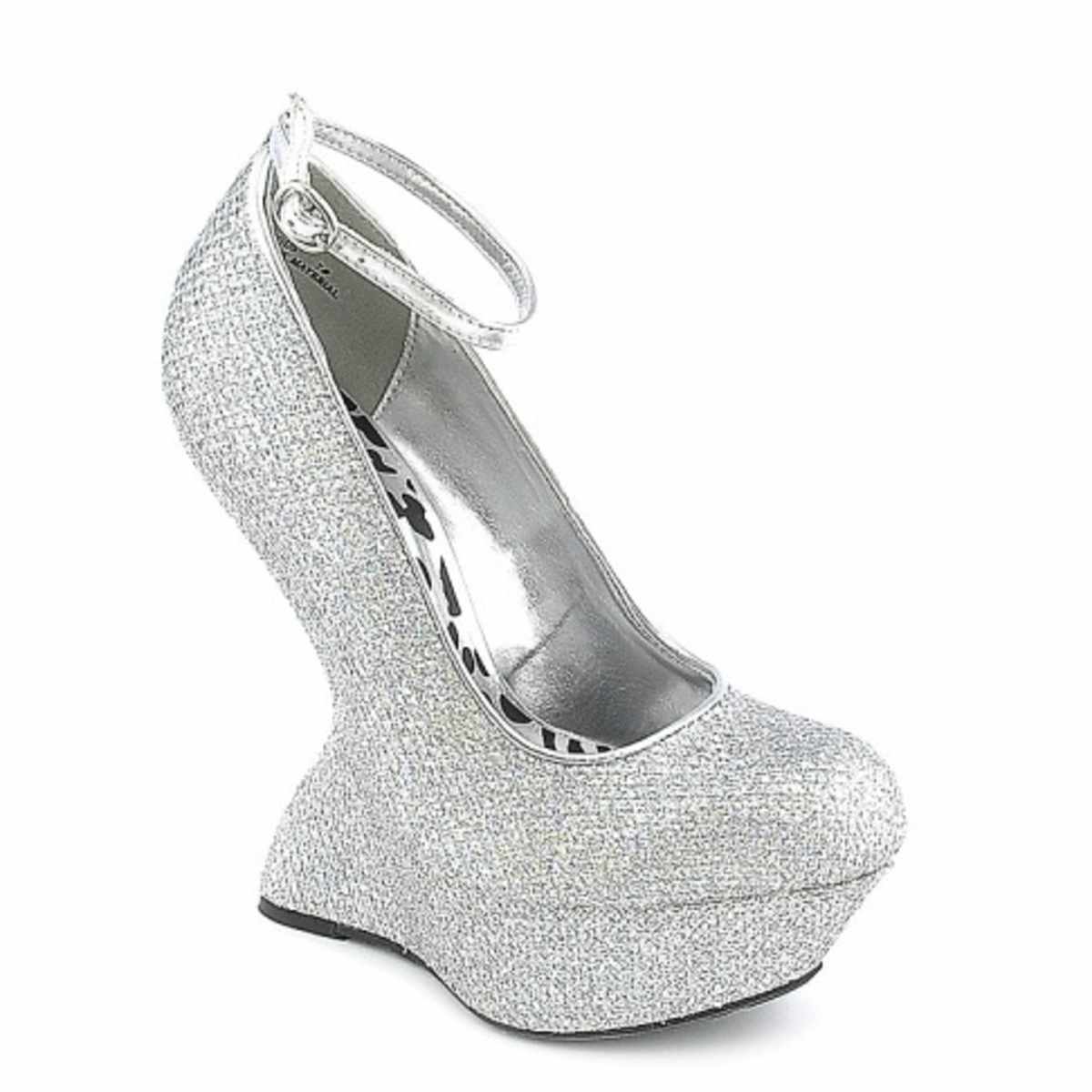 Shiekh Luminous Women s Wedge Silver Konga Online Shopping