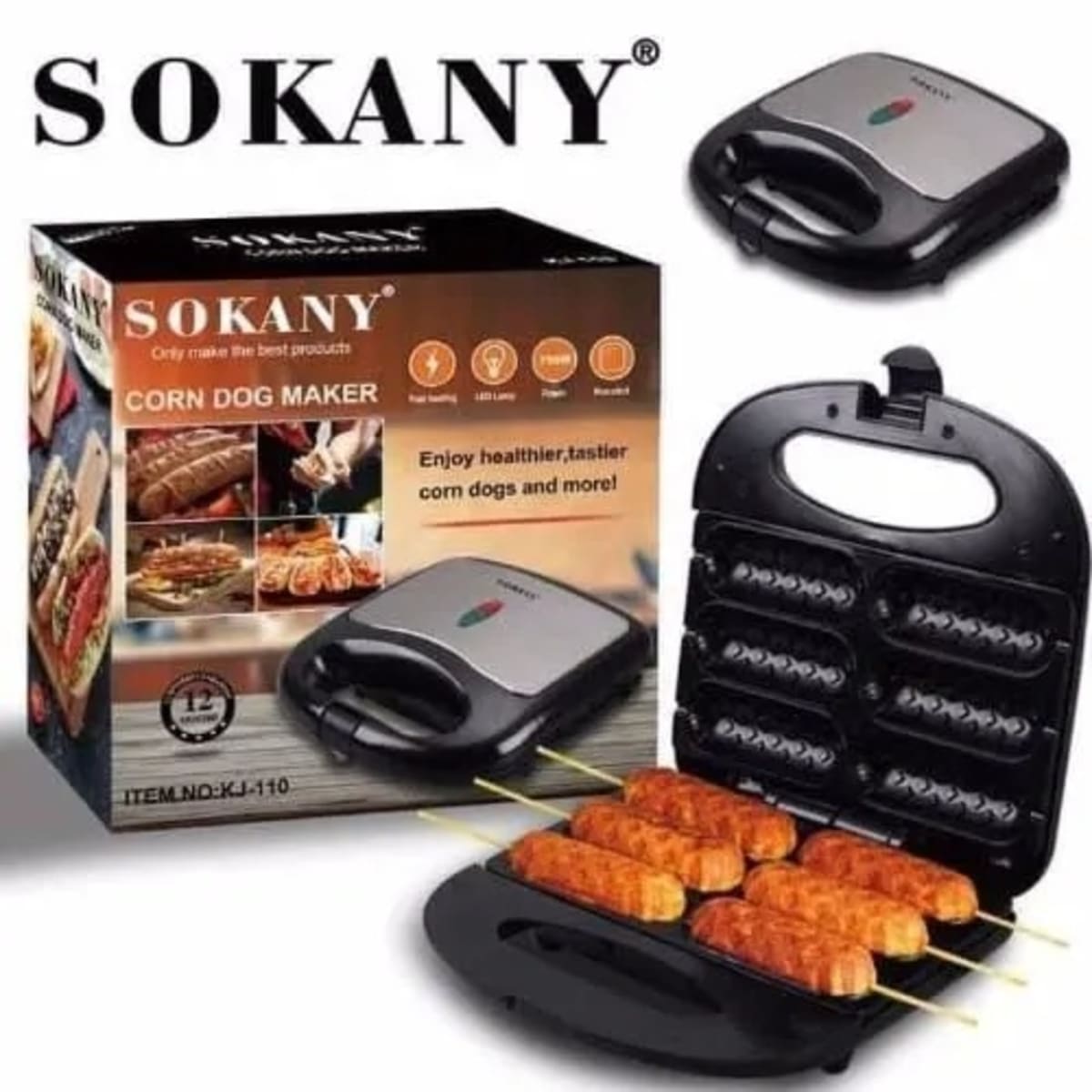 Carnival corn online dog maker