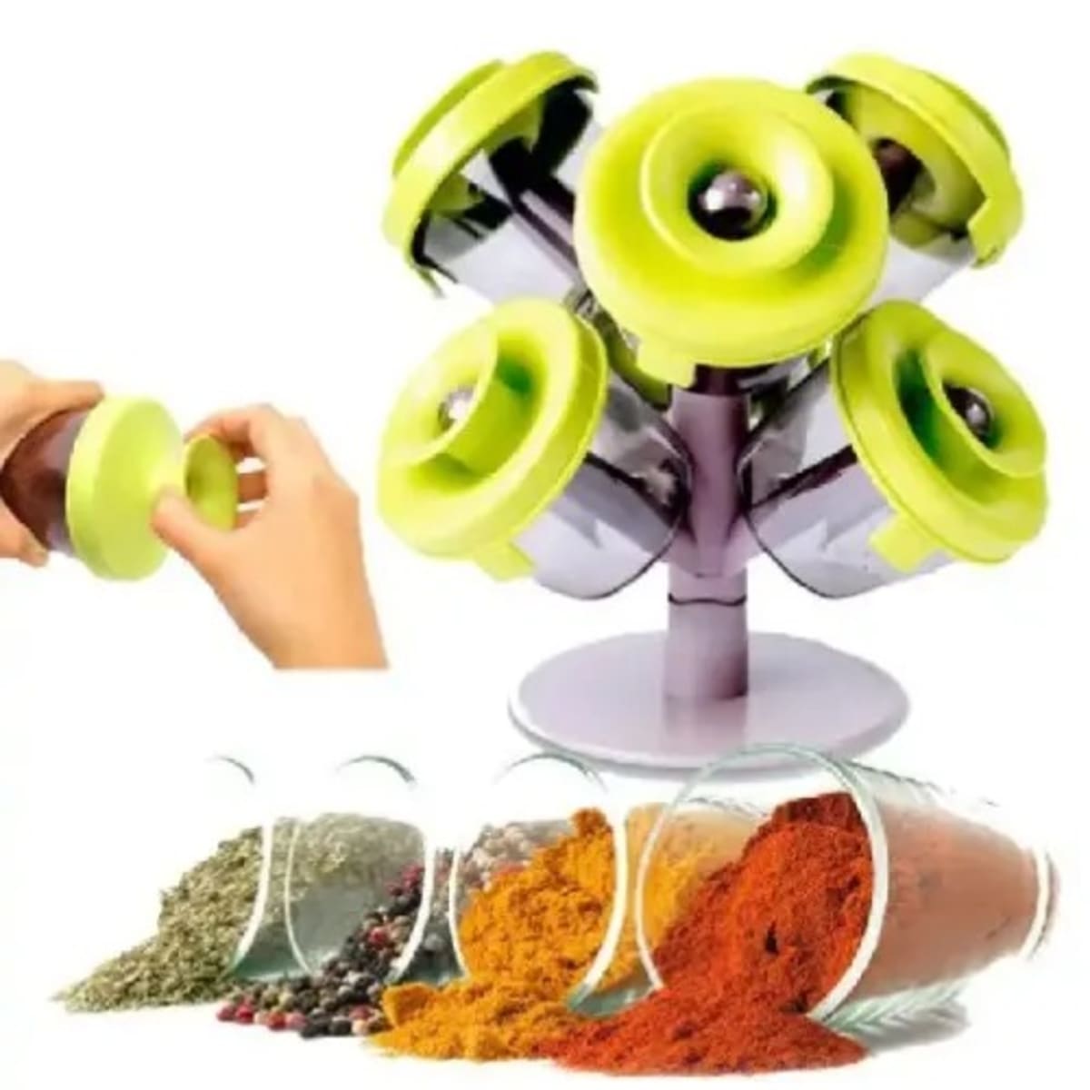Kitchen Pop Up Spice Rack 6pcs Konga Online Shopping