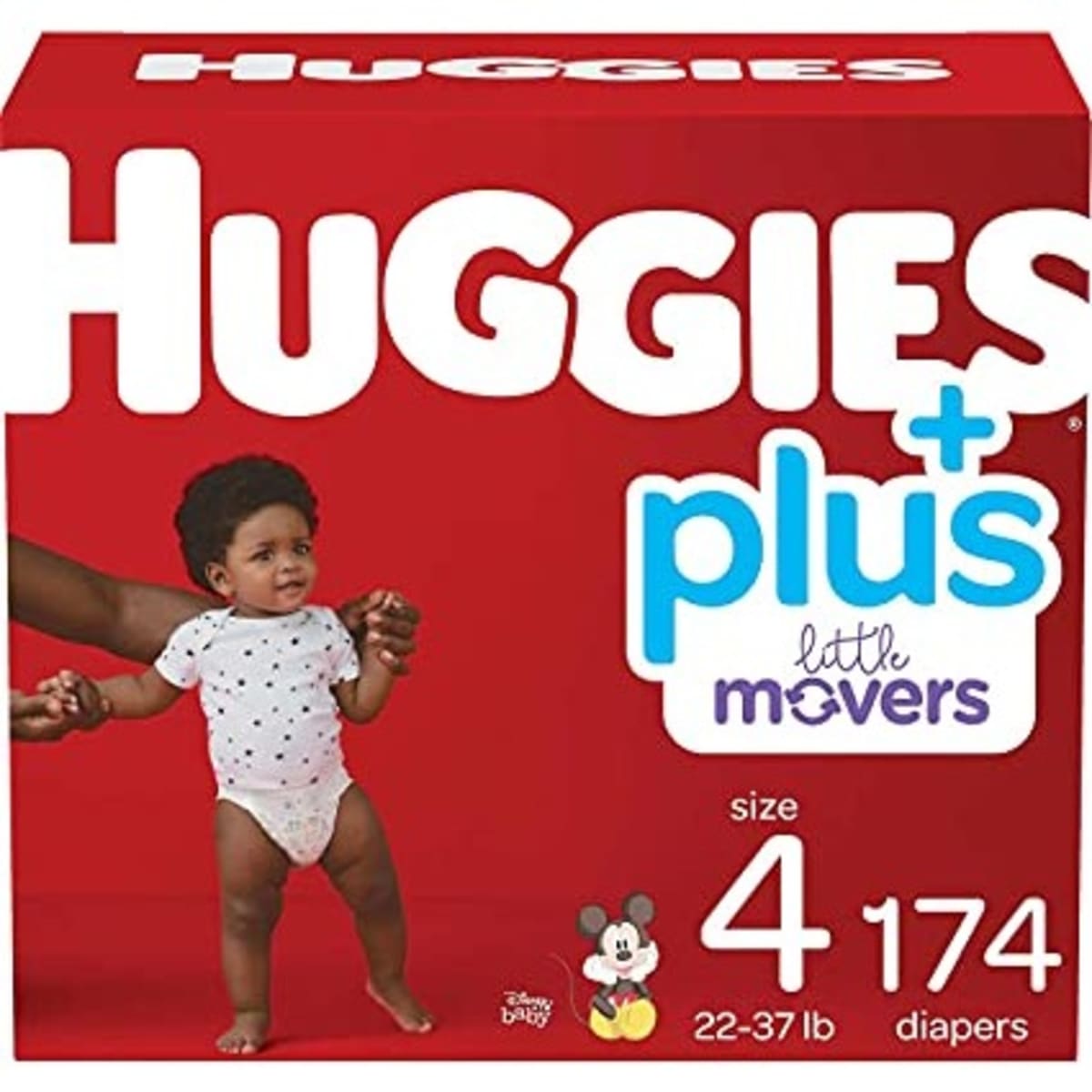 Huggies Little Movers Baby Diapers Size 4 10 17 Kg 174ct