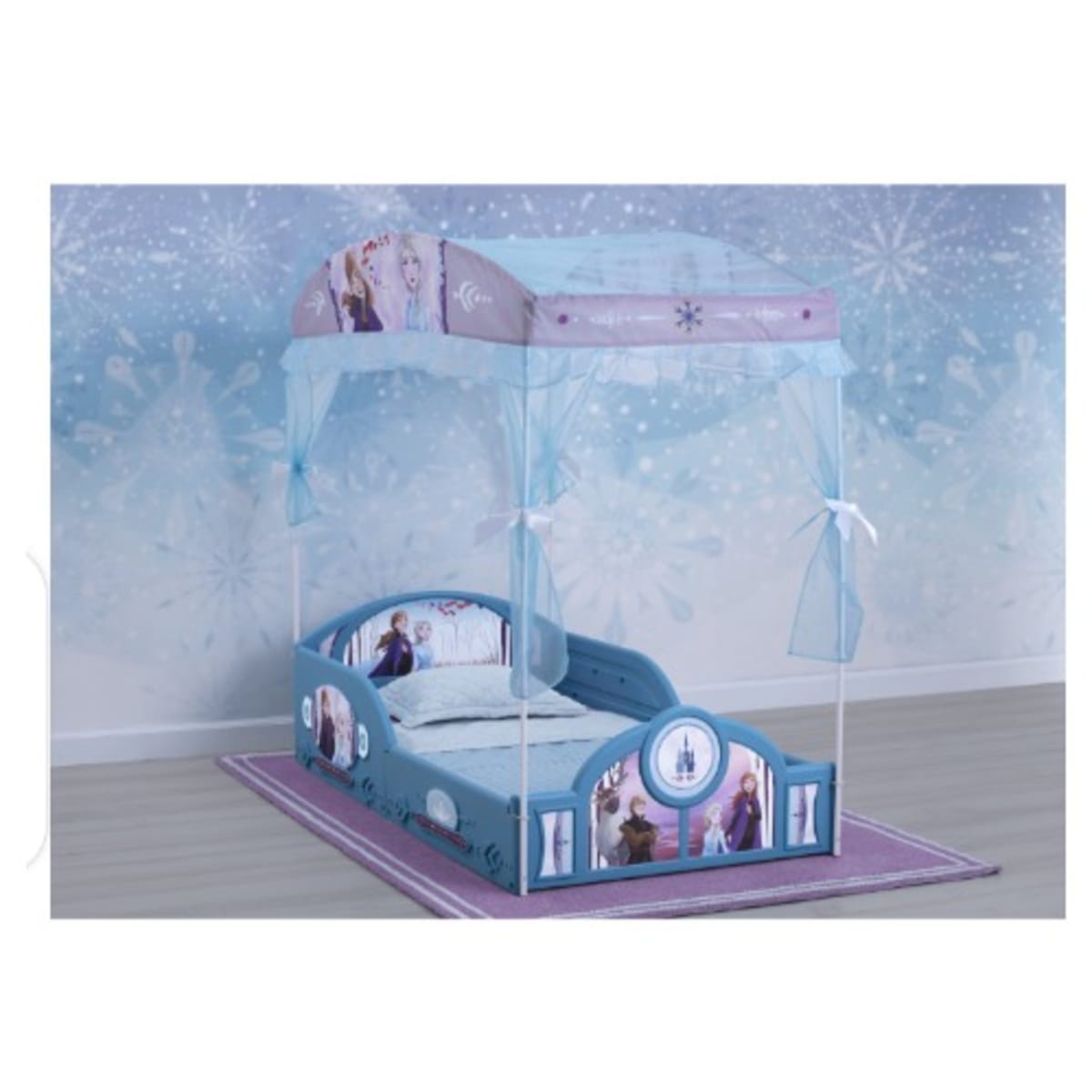Delta Children Disney Frozen Ii Plastic Sleep And Play Toddler Bed