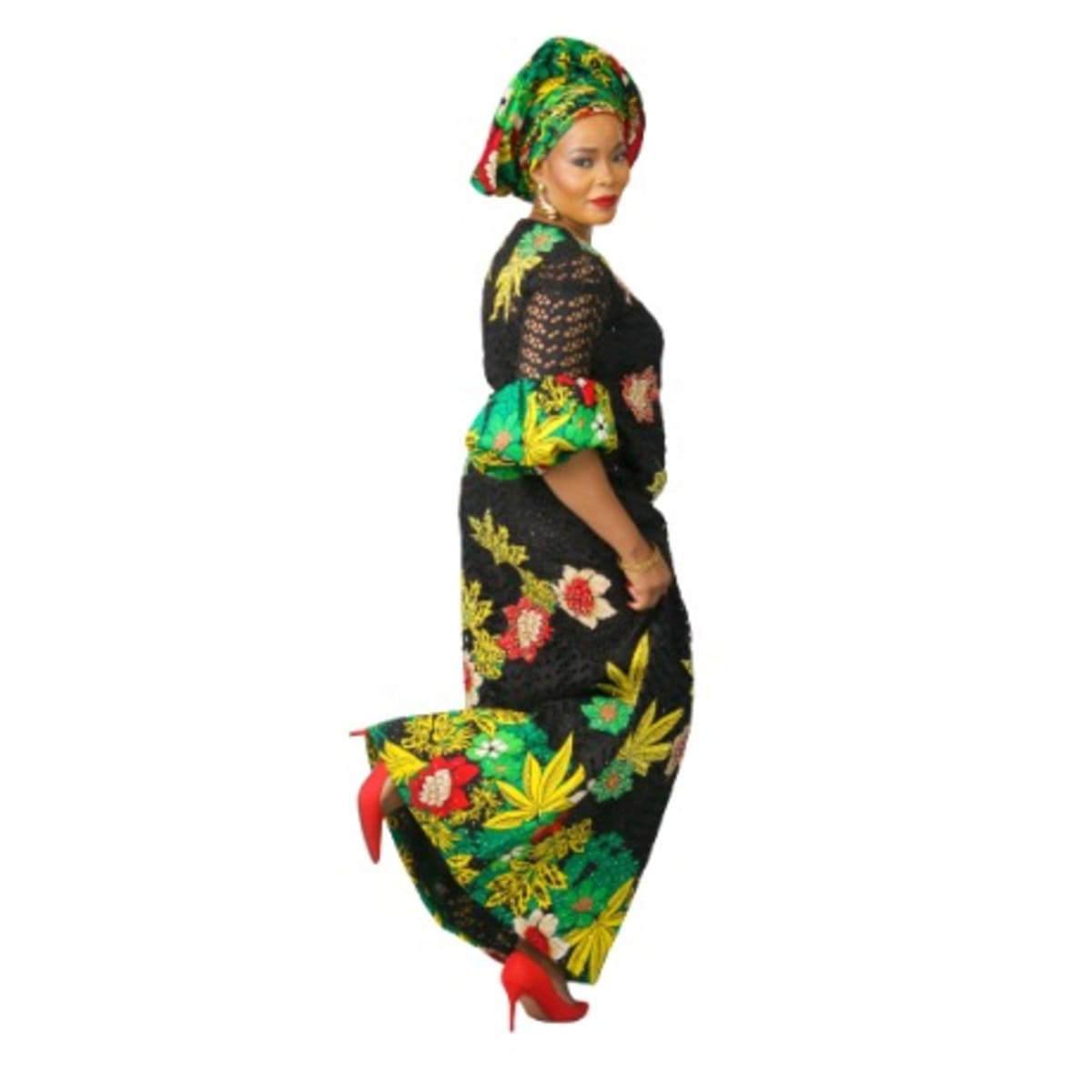 Dry lace 2025 with ankara styles