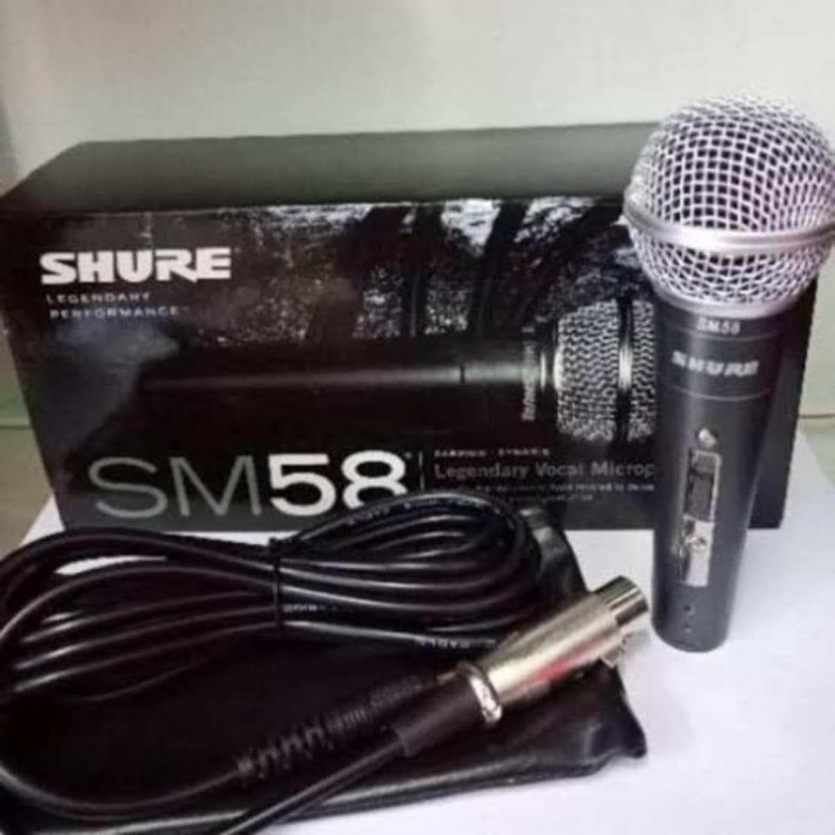 Shure SM58 SM58 Dynamic Vocal Microphone - www.