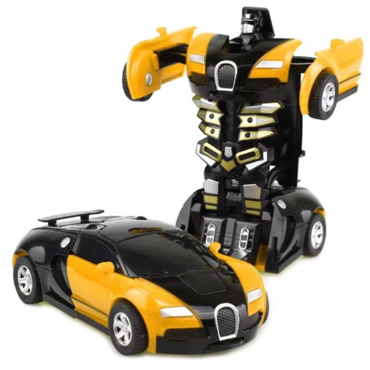 Black and 2025 yellow transformer