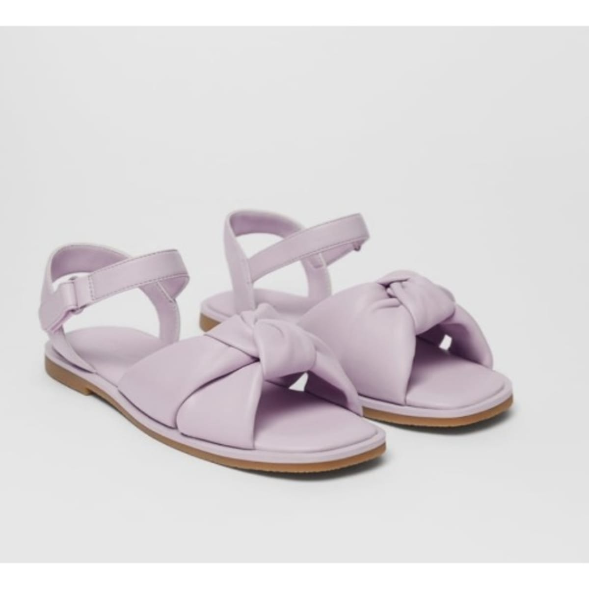 Zara padded sales sandals