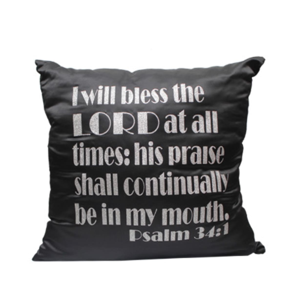 Affirmation Throw Pillow Black Konga Online Shopping