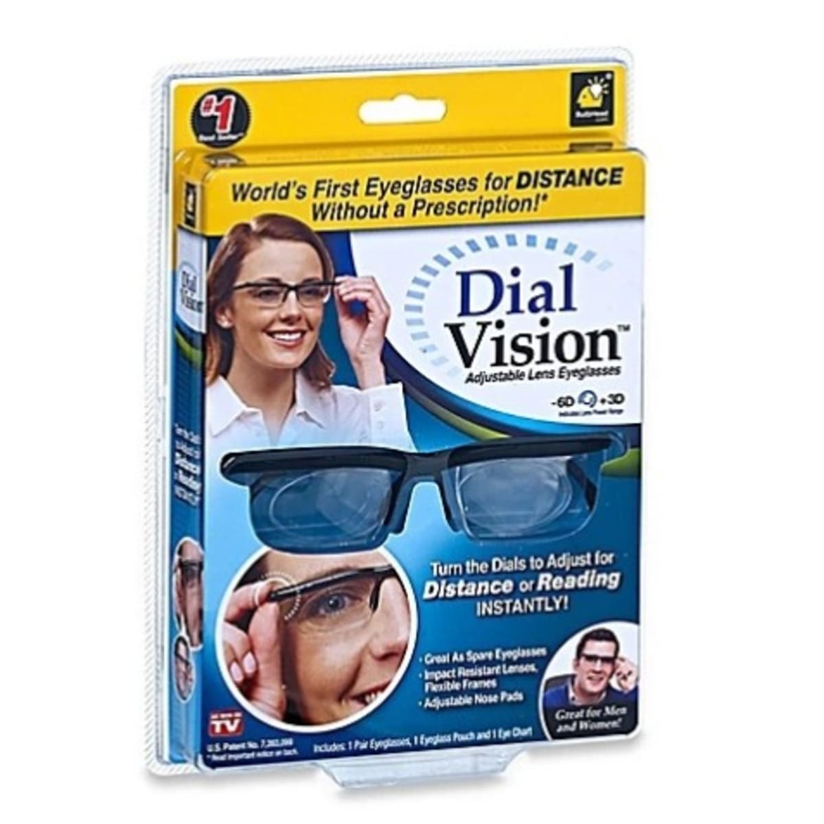Adjustable lens glasses top