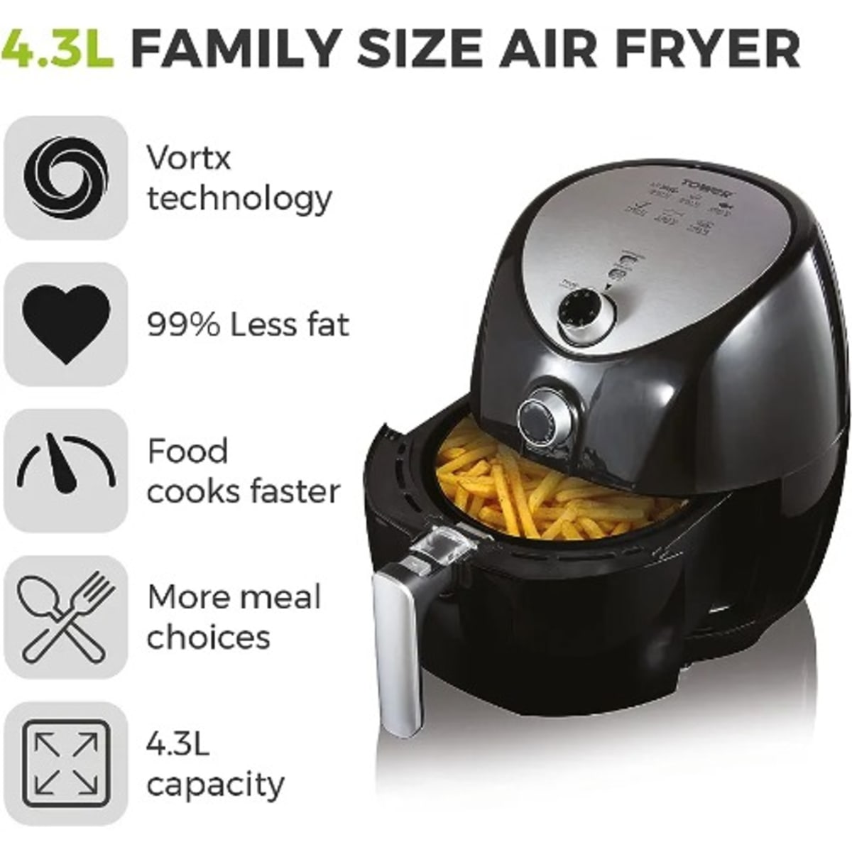 Tower 4.3 Liiters Air Fryer Konga Online Shopping