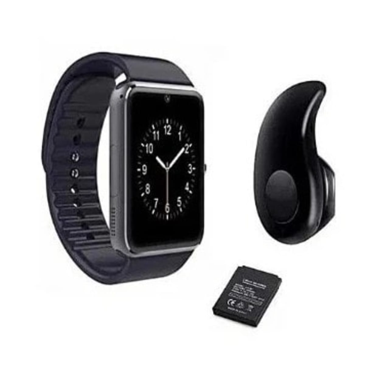 Gt08 Smart Watch With Sim SD Card Space For Android iOS Free