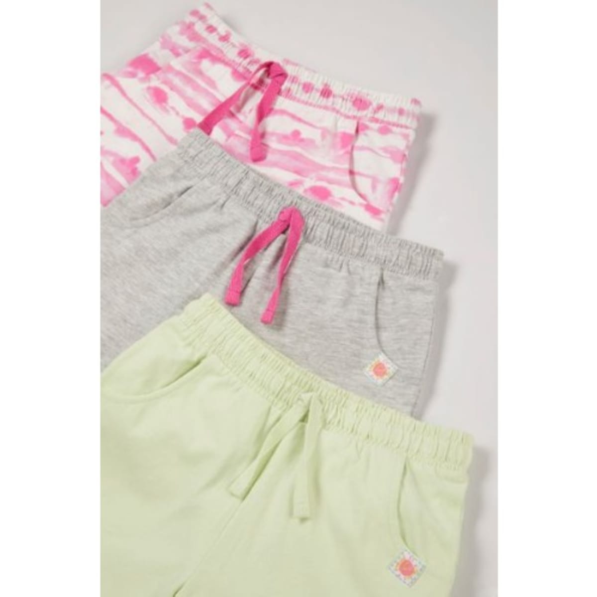 Morrisons Girls Plain Patterned Shorts 3 Pieces Konga Online