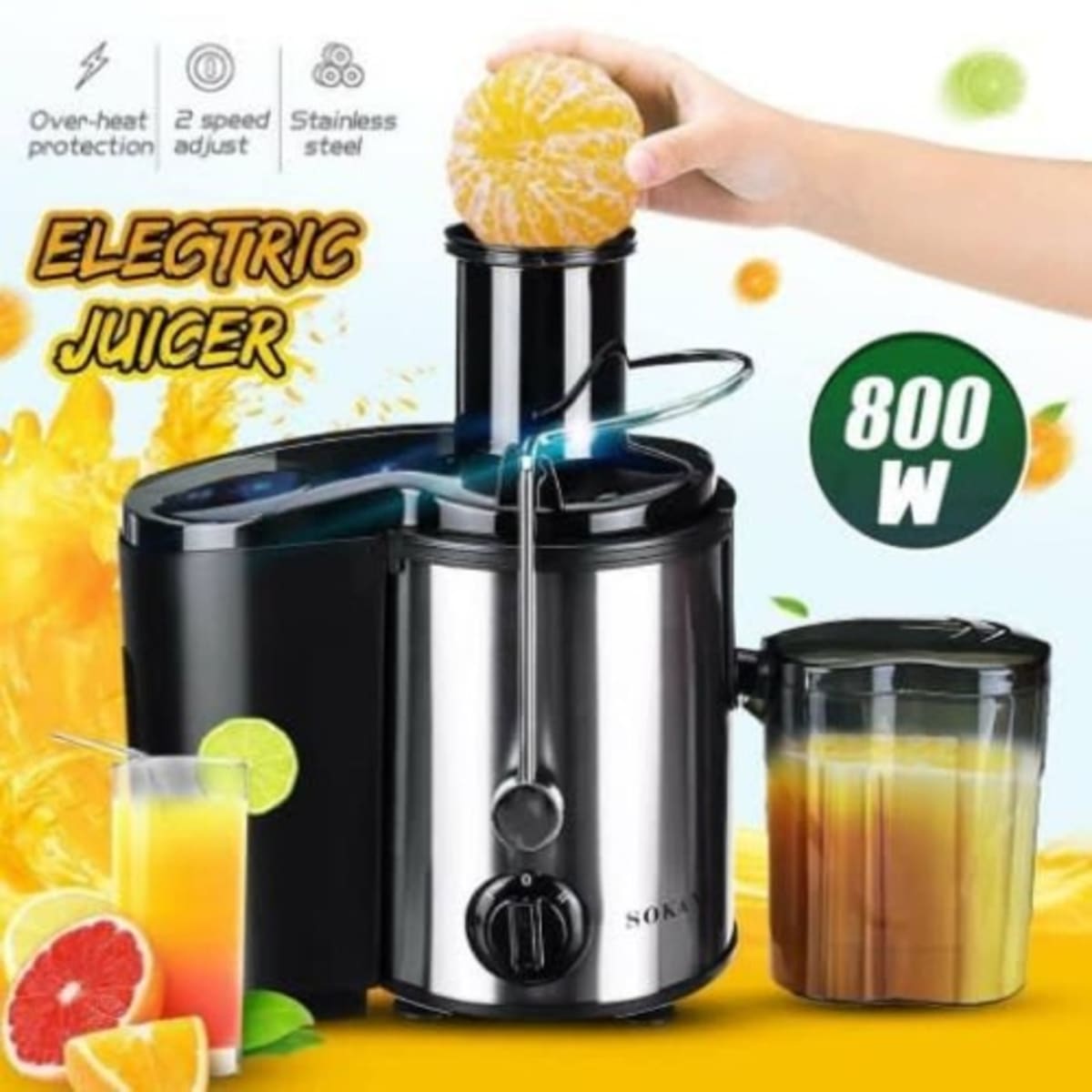 Steel juice machine clearance