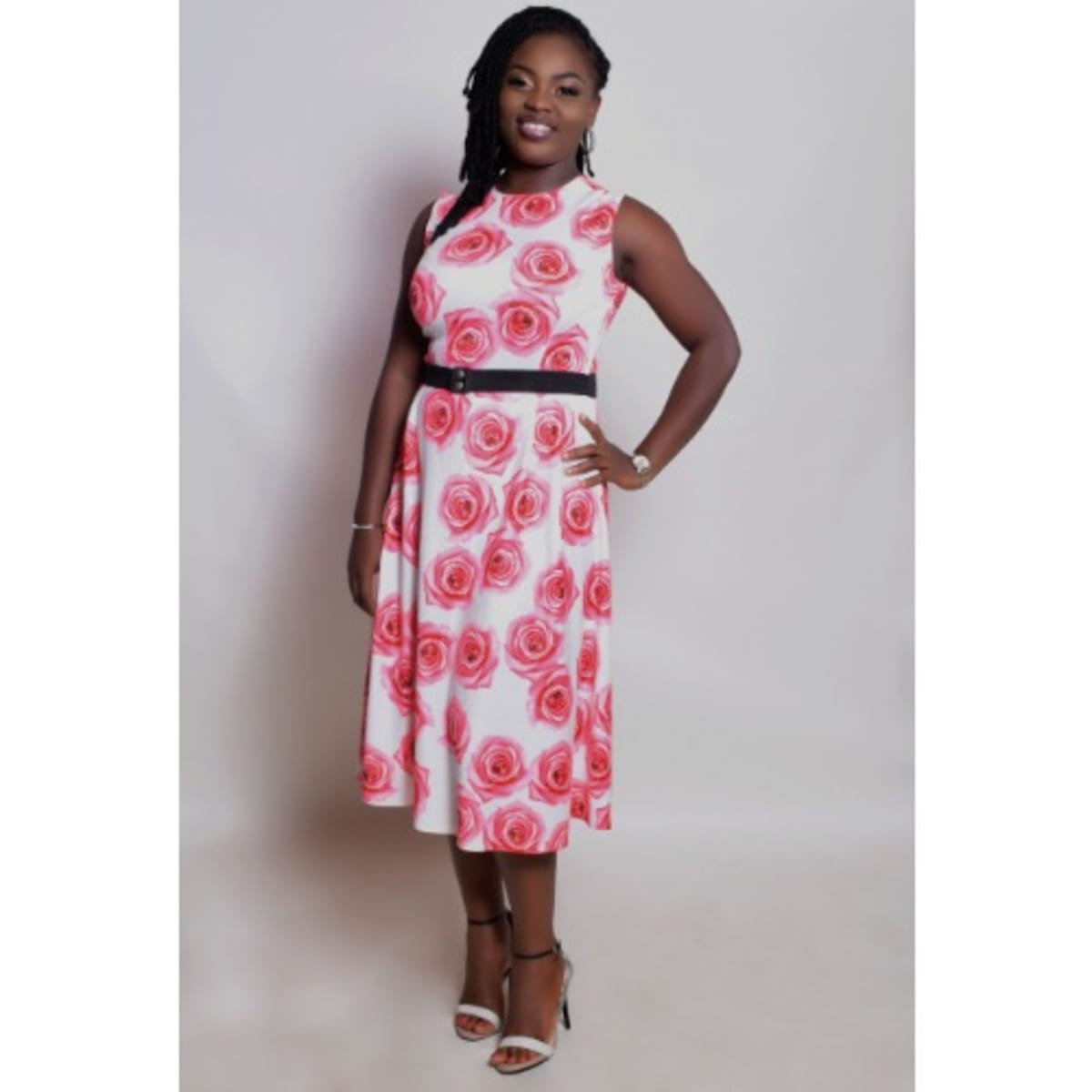Floral Flare Dress Konga Online Shopping