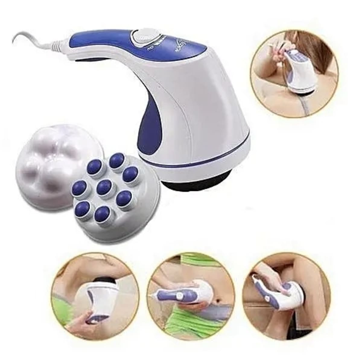 Handheld online body massager