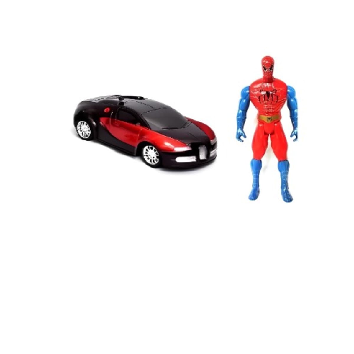 Spider Man Super Hero Toy Battery Powered Siren Toy Car Konga