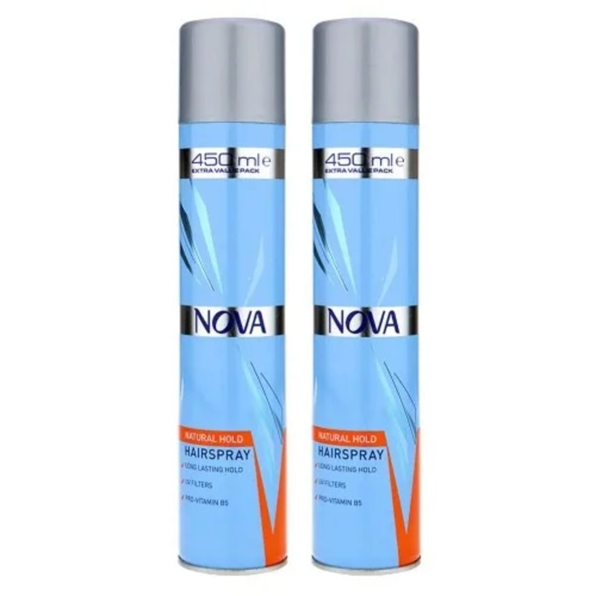 Nova Blue Extra Hold Long Lasting Hair Spray - (450ml)