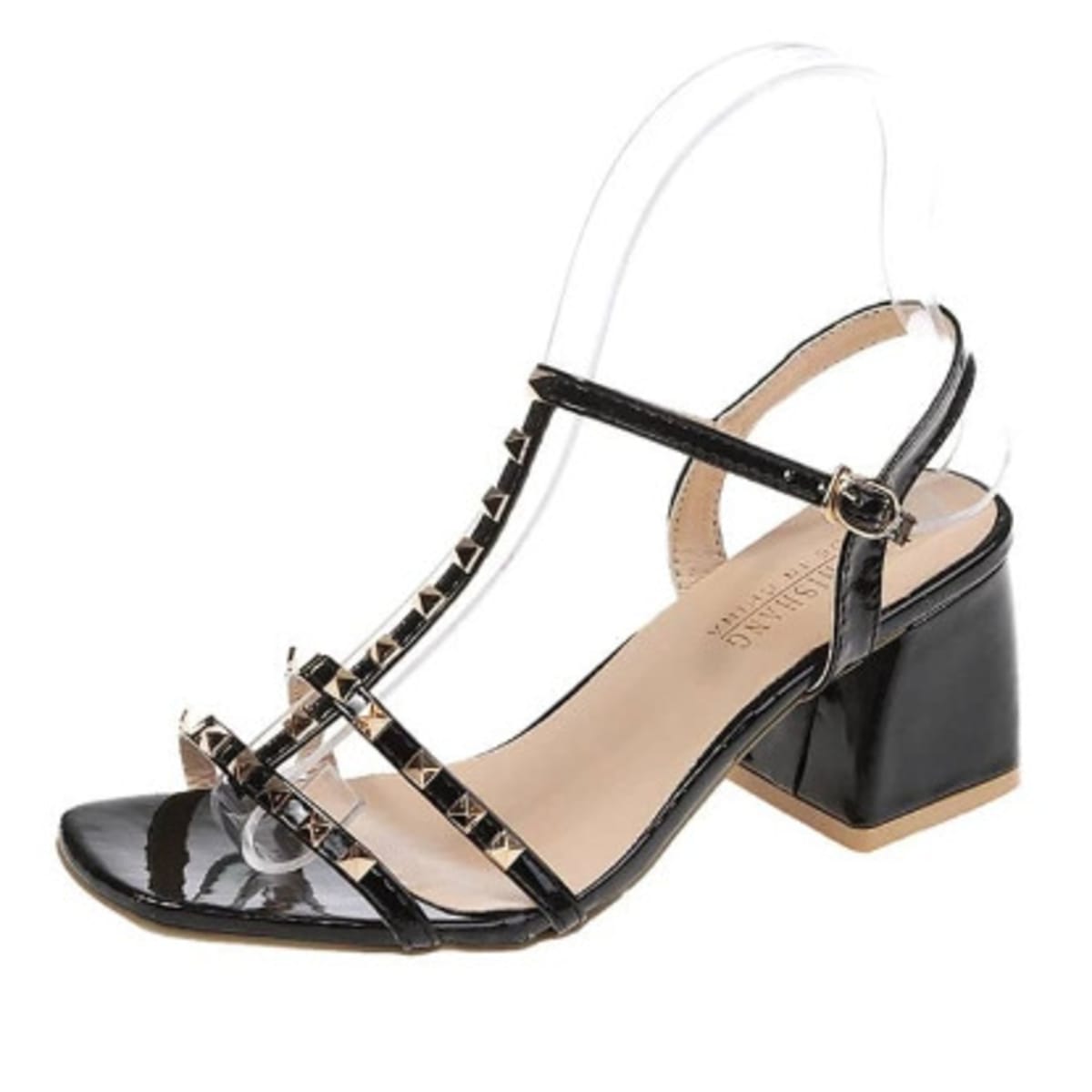 Studded t bar sandals hot sale