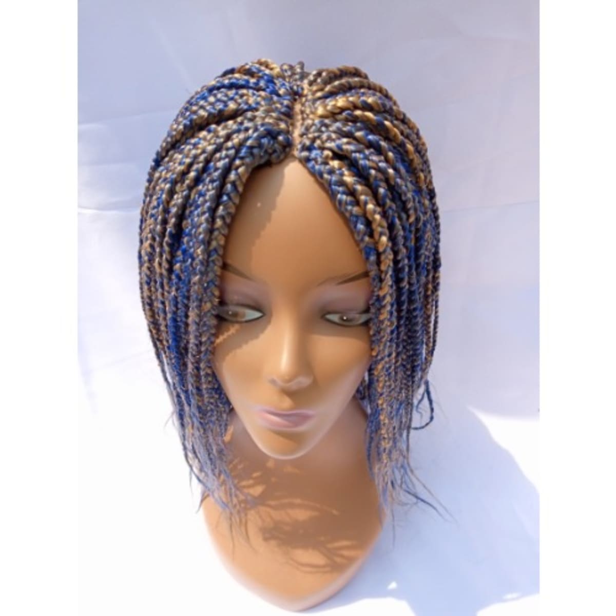 Braided Wig Blue And Gold Konga Online Shopping