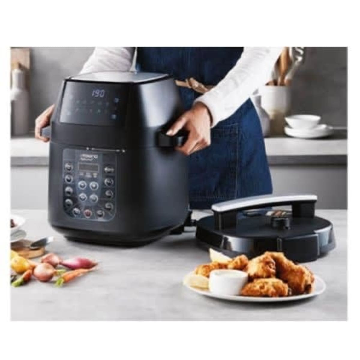 Ambiano 2 in 1 air fryer clearance