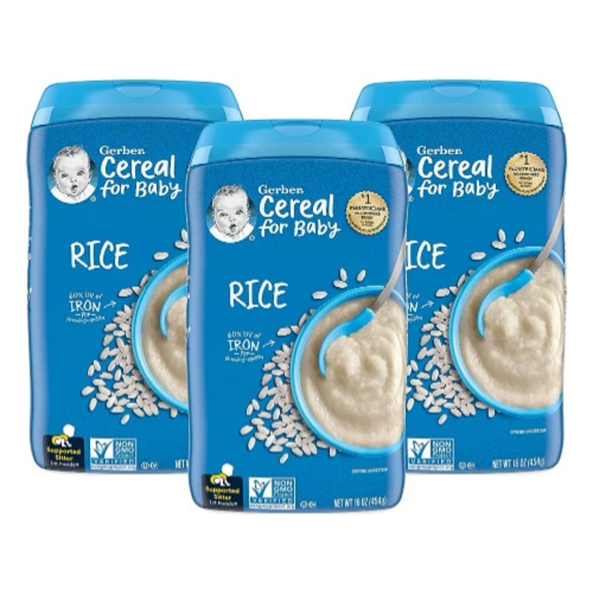 Gerber infant shop rice cereal