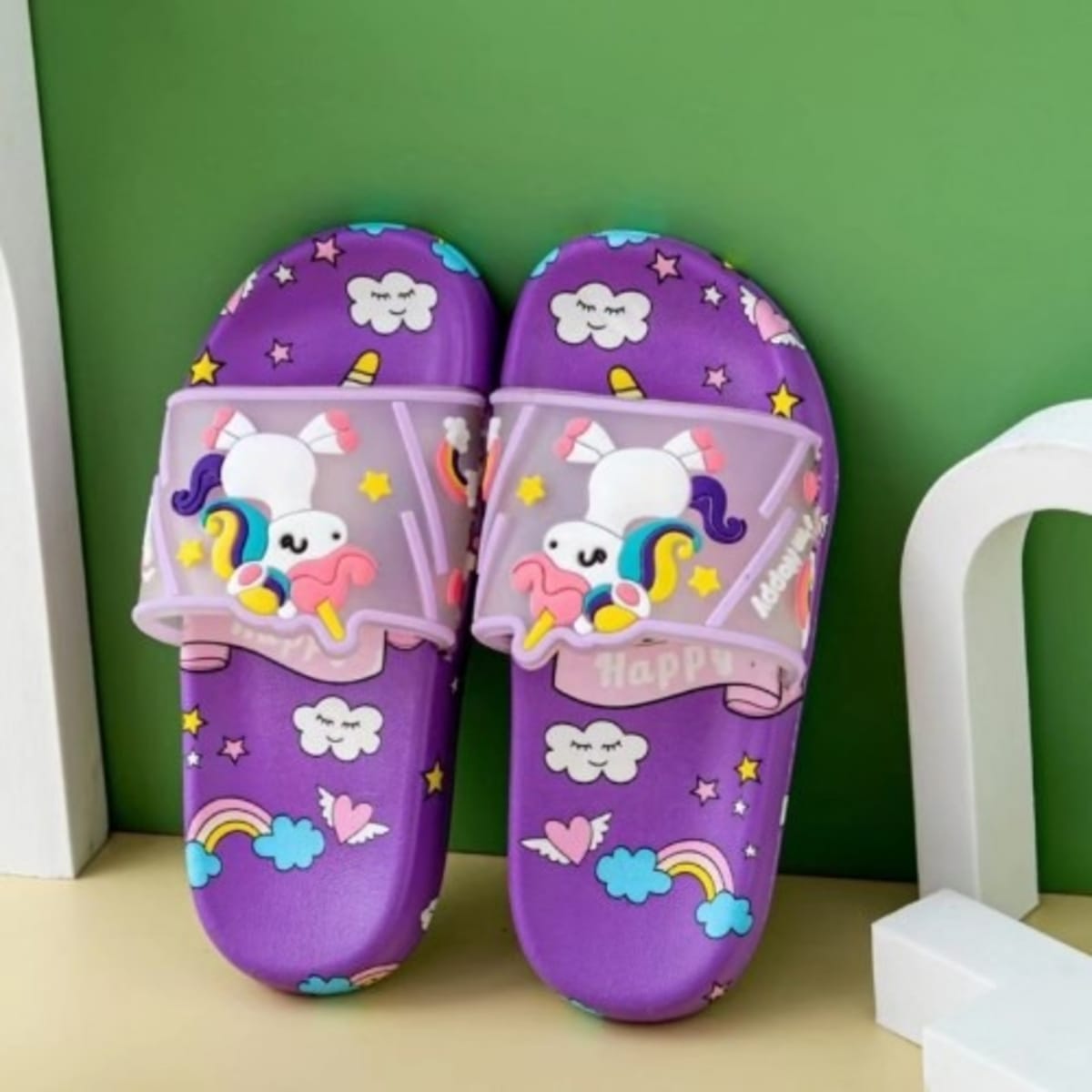 Girls discount unicorn slides