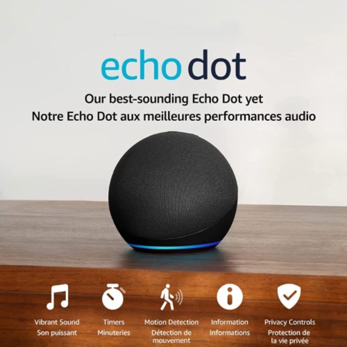Echo Smart Speaker (4th Gen) Charcoal