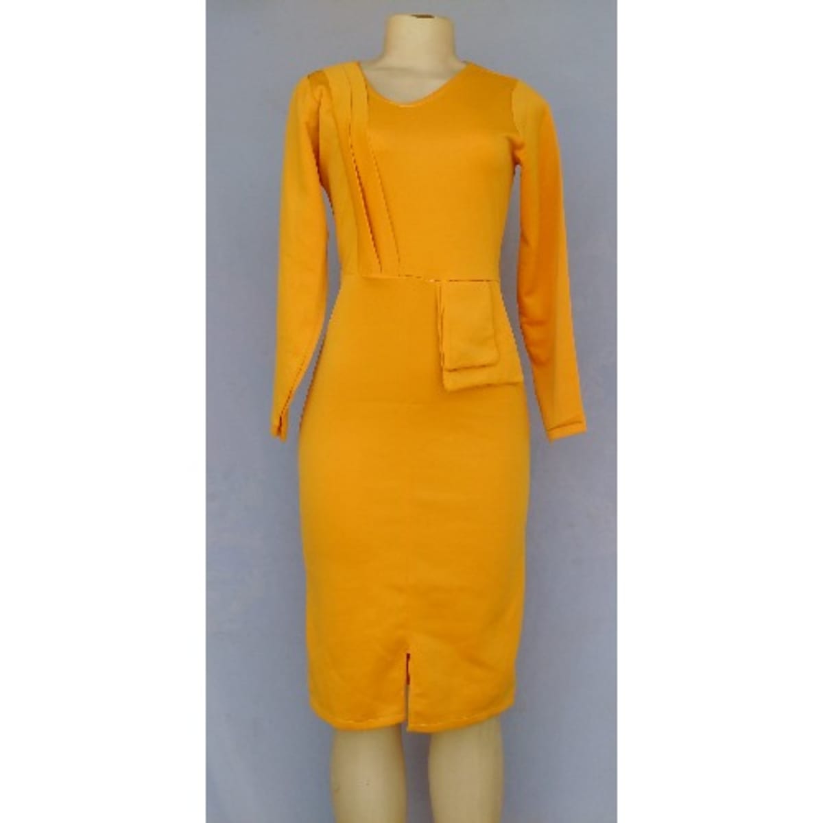 Yellow professional dress discount