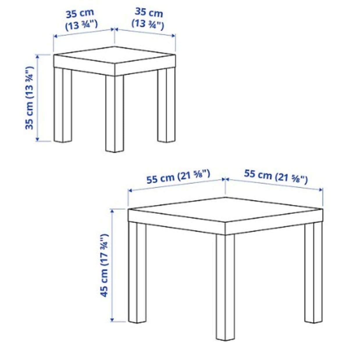 Lack nest shop of tables