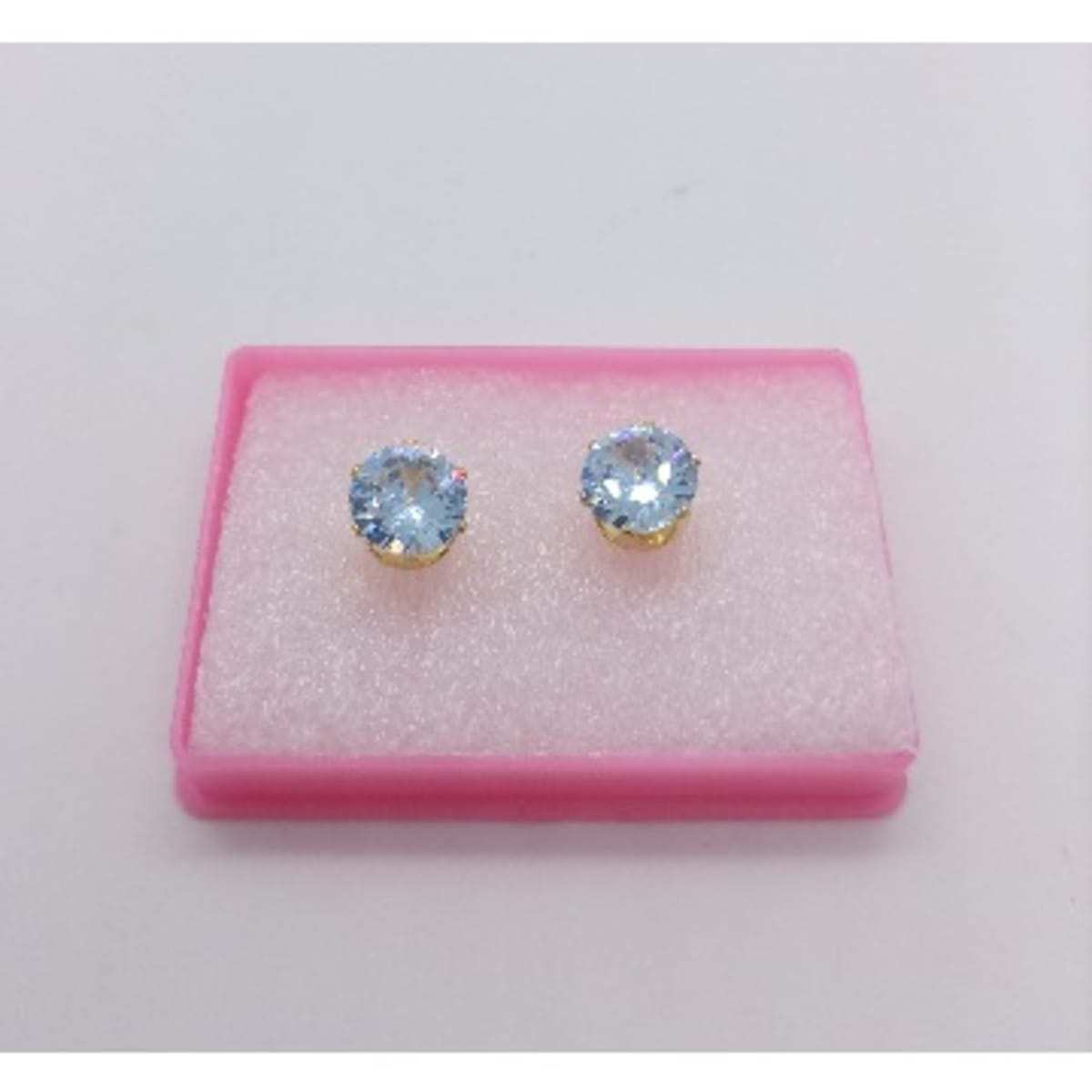 Bold Transparent Iridescent Crystal Stud Earring Konga Online