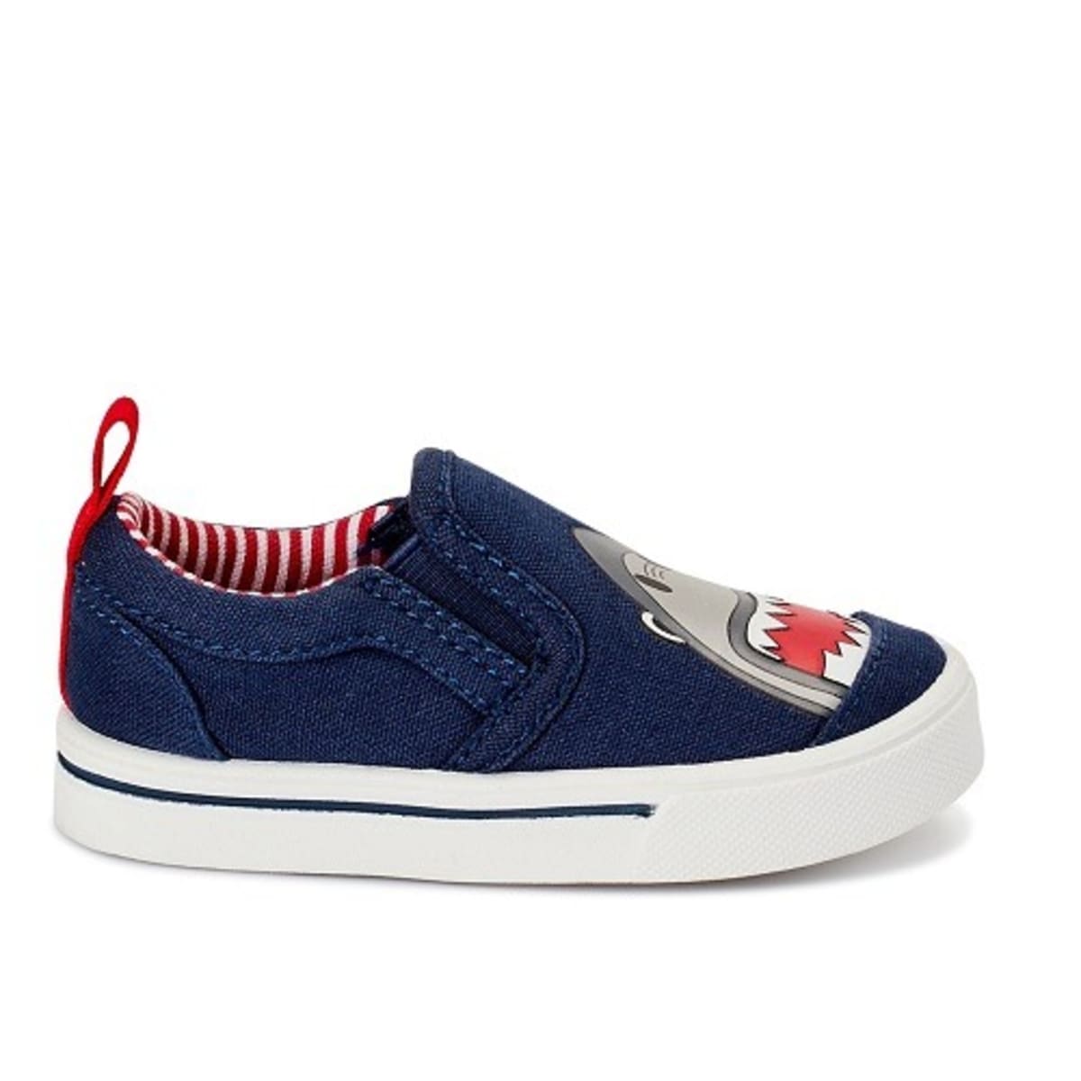 Wonder Nation Infant Baby Boys Shark Canvas Sneakers Konga