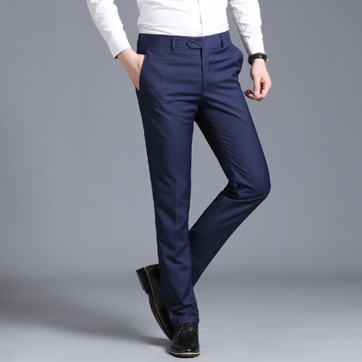 Custom Fit Men's Straight Pant Trouser