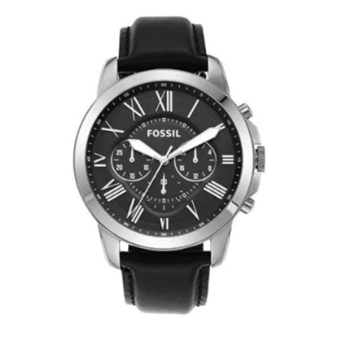 Fossil Men s Grant Stainless Steel Quartz Chronograph Watch