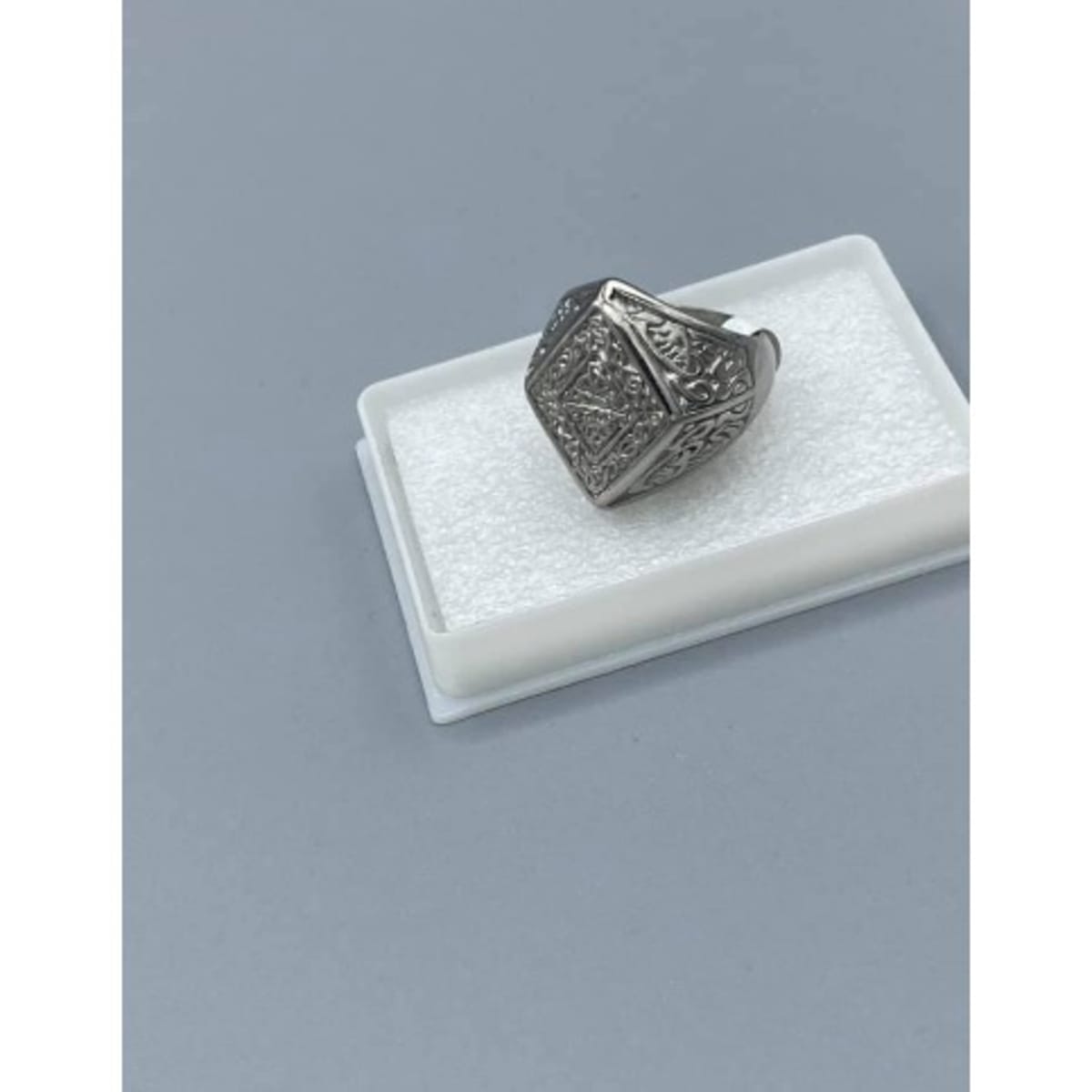 Men s Stylish Steel Silver Ring Konga Online Shopping