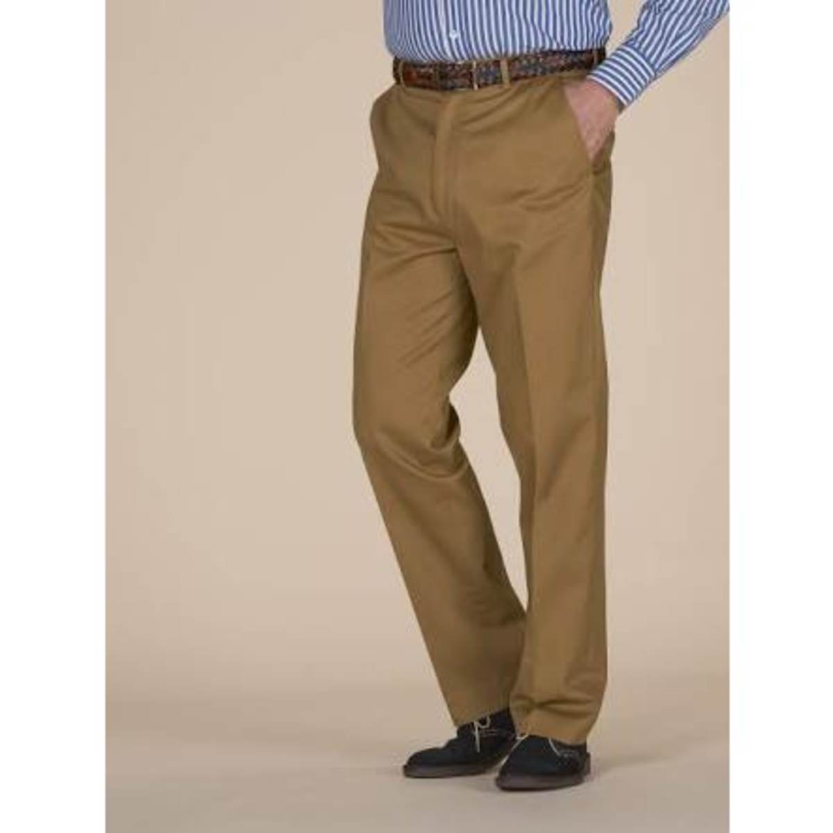 Cavani Dakota Beige Regular Chino - Clothing from House Of Cavani UK