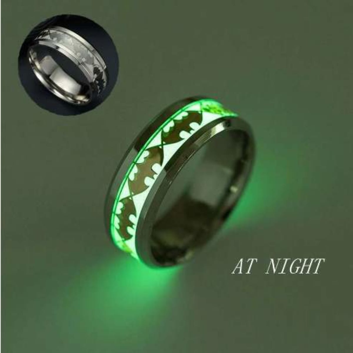 Mens online glow ring