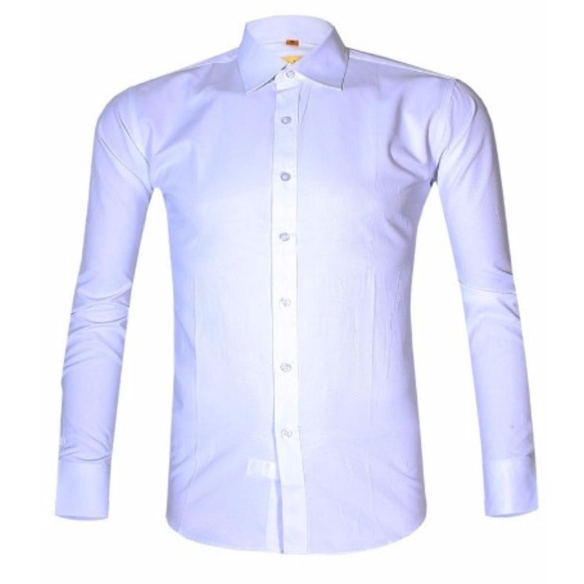 Men s Unique Long Sleeve Shirt White Konga Online Shopping