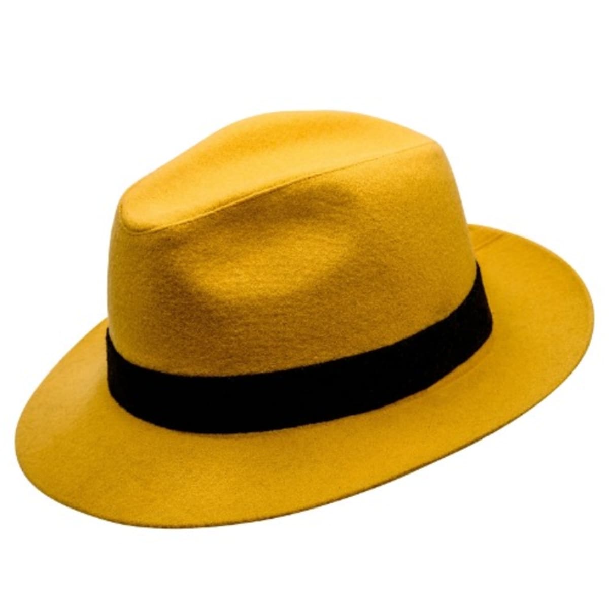 Mens store yellow hat