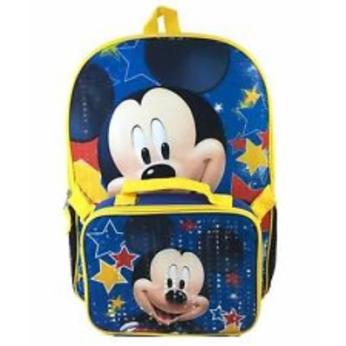 Disney Mickey Mouse Backpack and Detachable Lunch Bag Konga
