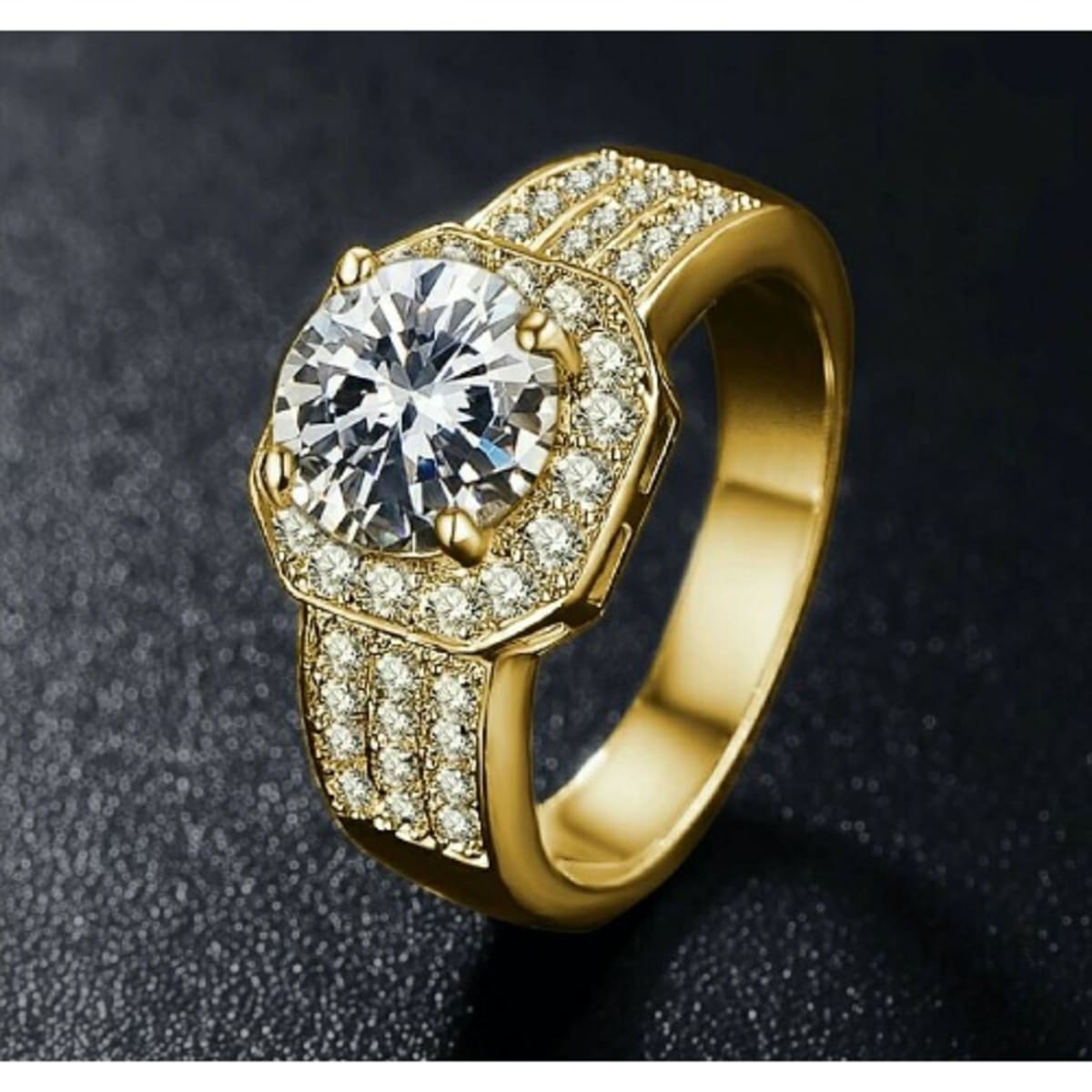 Fab Accessories Micro Pave AAA CZ Engagement Ring Konga Online