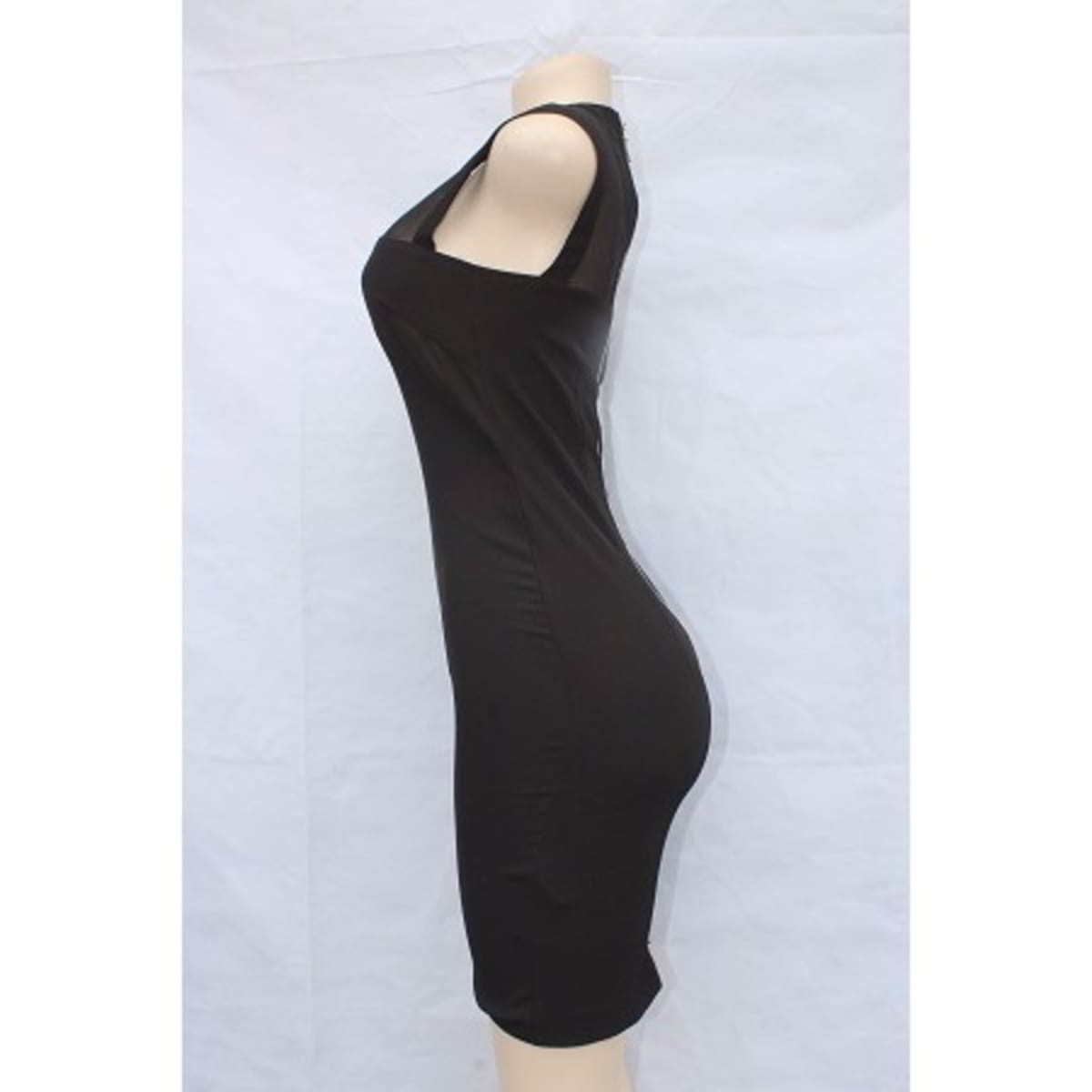 H M Midi Dress Black Konga Online Shopping