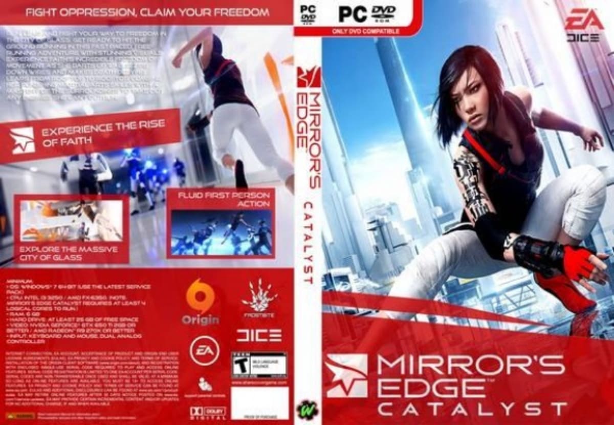 Game Mirror's Edge - Pc - Jogo Em Português - Transmissor
