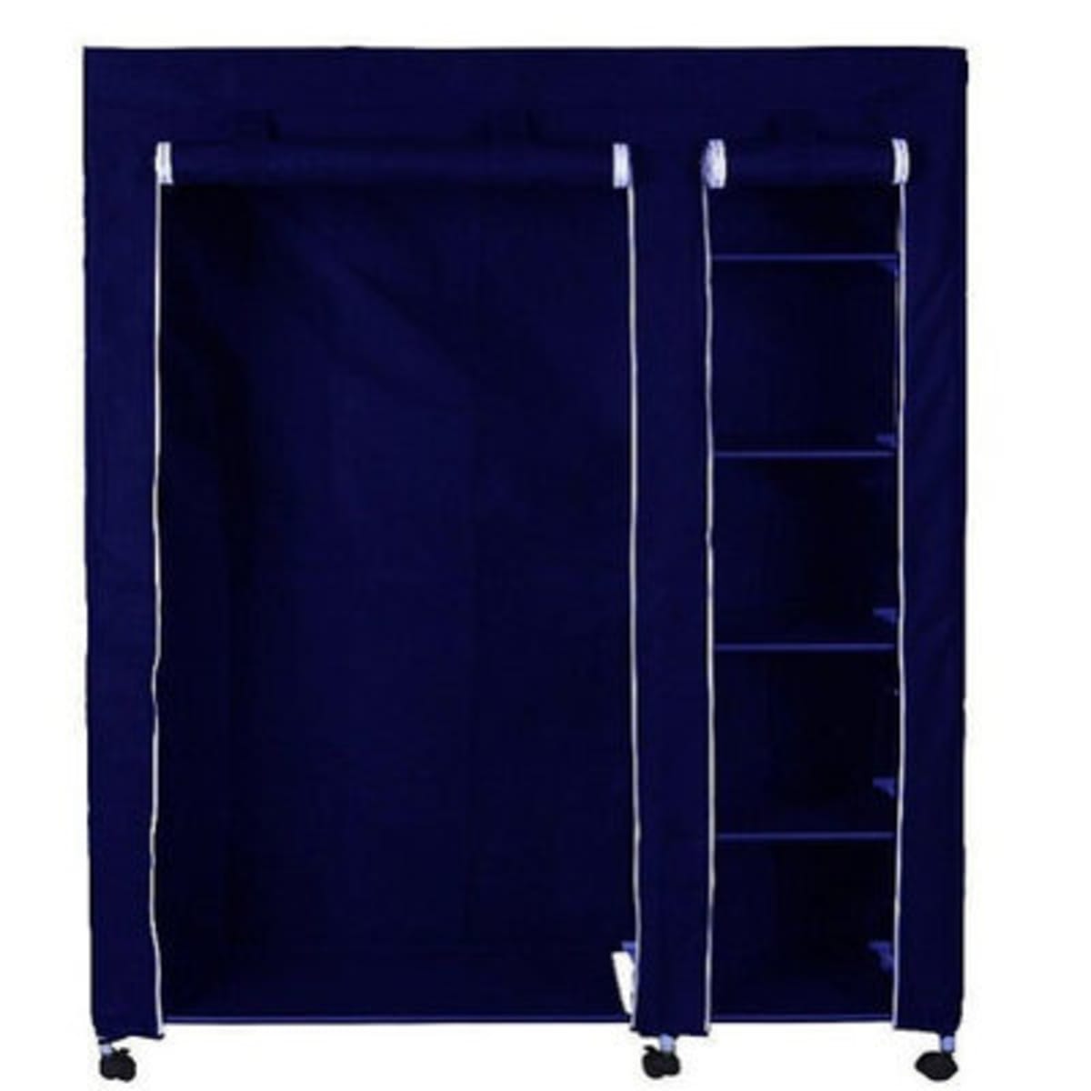 Mobile Wardrobe Closet with Wheels