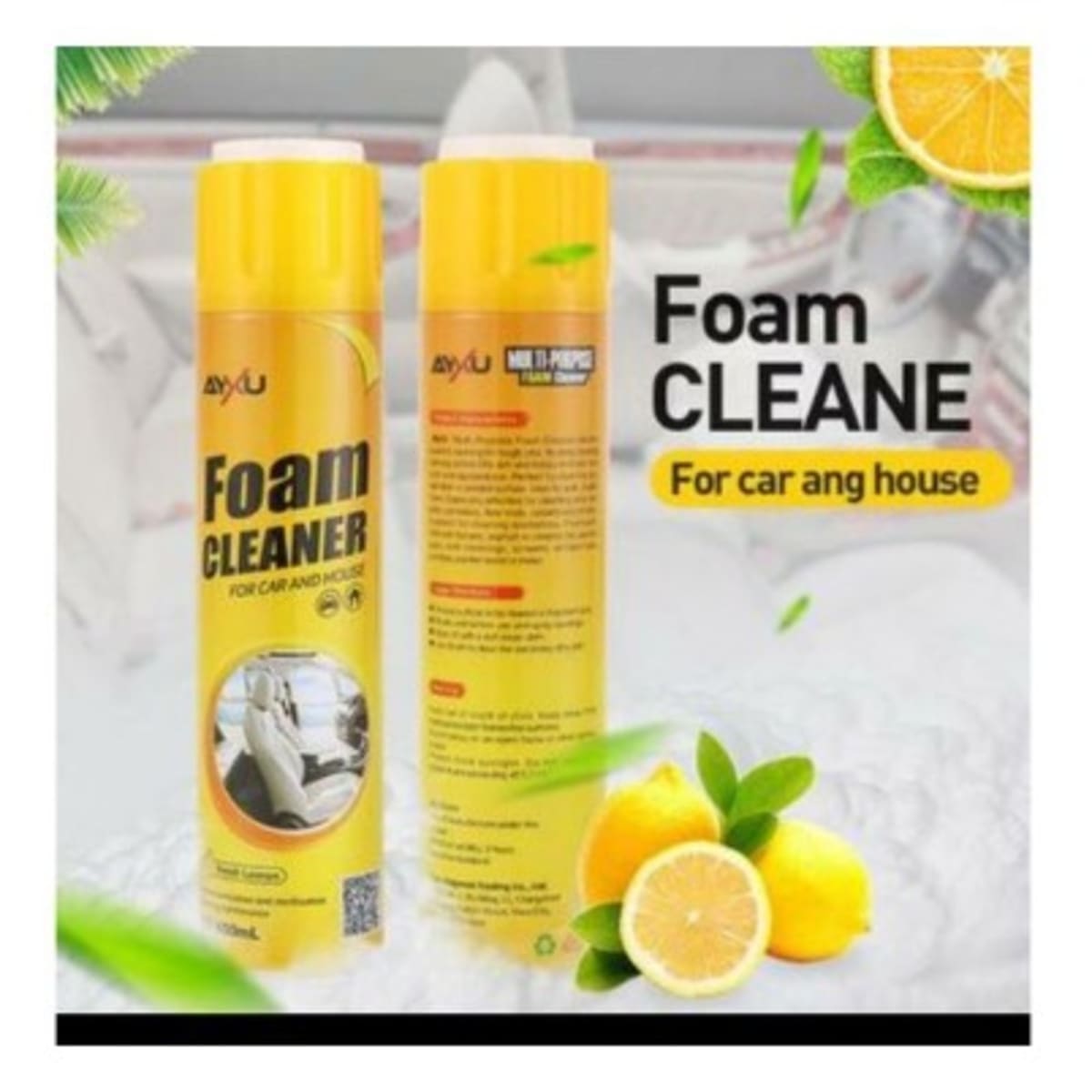 Foam Cleaner For Car And Home - 650ml