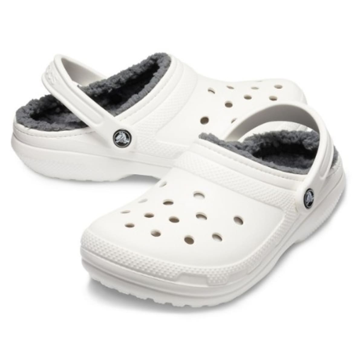 Crocs with the fur in the inside store