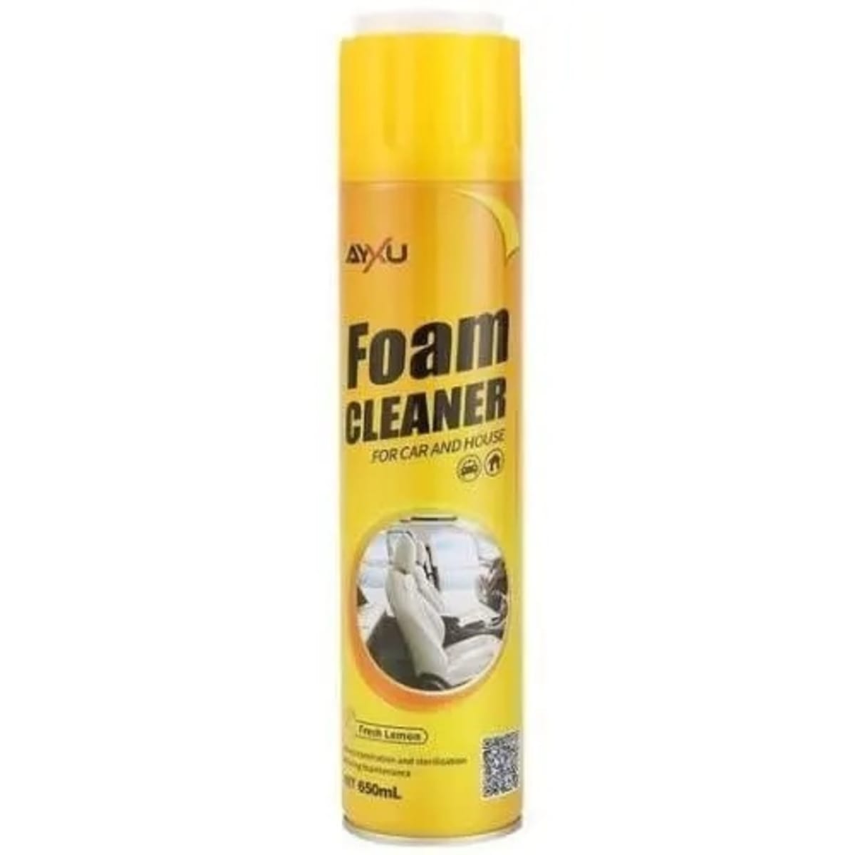 Multipurpose Foam Cleaner Spray,Foam Cleaner, Foam Cleaner for Car and  House Lemon Flavor, Strong Decontamination Cleaners Spray for Kitchen and  Car (200ml) 