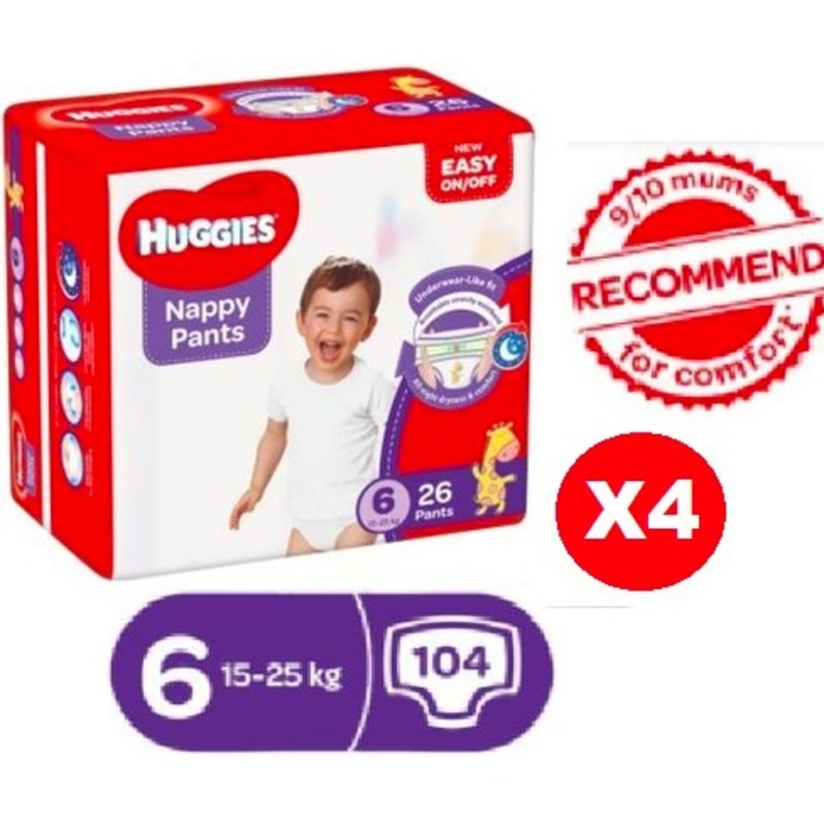 Huggies Complete Comfort Wonder Pants, Small (S) Size Baby Diaper Pants,  Combo Pack of 2, 86 count Per Pack, (172 count) with 5 in 1 Comfort Rs.  1399 - Amazon