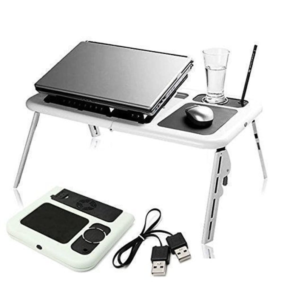 E Table Laptop Stand With Cooling Fan Konga Online Shopping