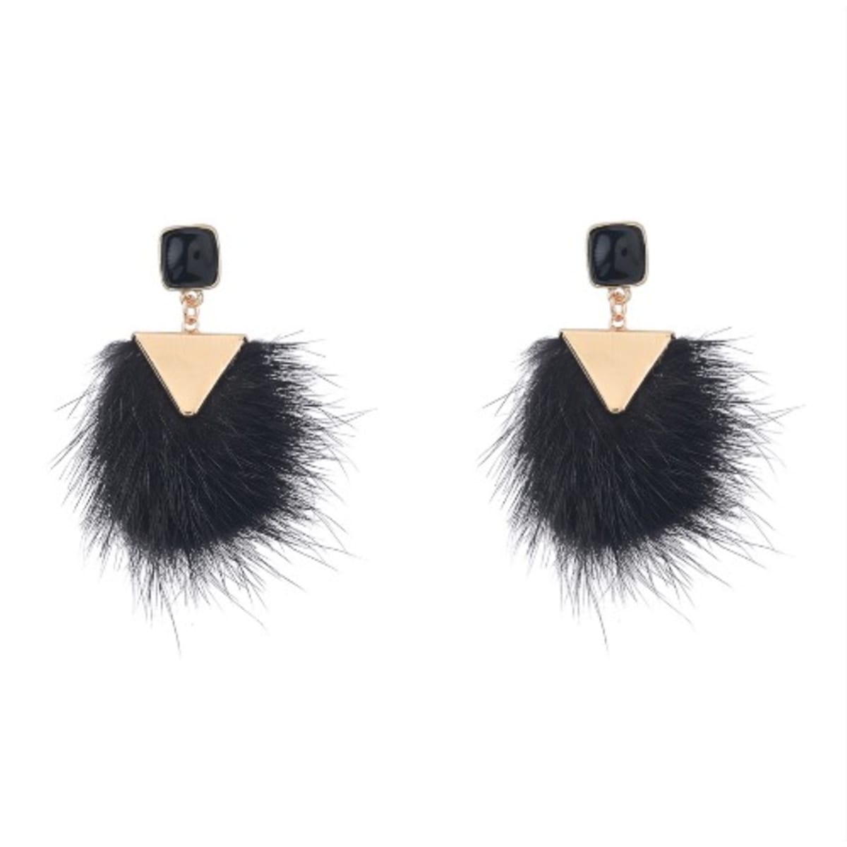 Fur earrings online online